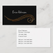 Klassische Personal Concierge Business Cards New Visitenkarte (Vorne/Hinten)