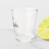 Klassische personalisierte Golfschläger mit Namen Schnapsglas (Rechts)