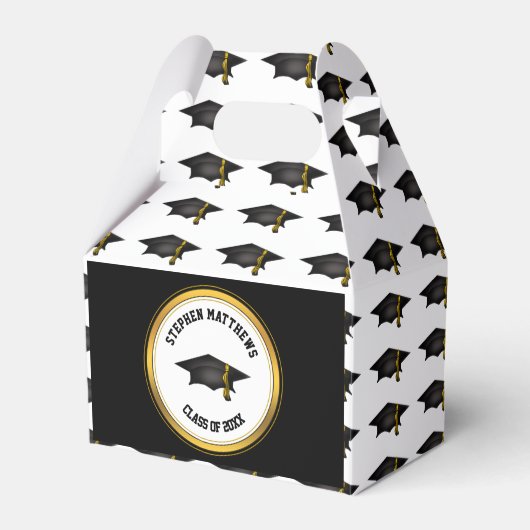 Klassische Personalisierte Graduierungsklammer und Geschenkschachtel (Vorderseite)