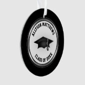 Klassische Personalisierte Graduierungsklammer und Ornament (Vorderseite)