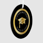 Klassische Personalisierte Graduierungsobergrenze  Ornament (Vorderseite)