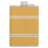 Klassische Personalisierte Monogramm-Initialen Dri Flachmann (Rückseite)