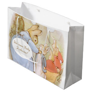 Klassische Peter-Hase-Baby-Party Große Geschenktüte