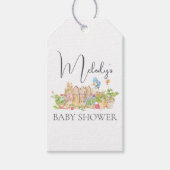 Klassische Peter Rabbit Personalisierte Geschenket Geschenkanhänger (Vorderseite)