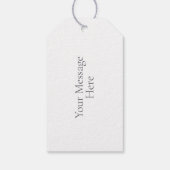 Klassische Peter Rabbit Personalisierte Geschenket Geschenkanhänger (Rückseite)