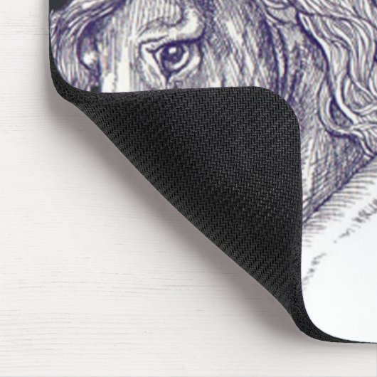 Klassische Pferde Mousepad (Ecke)