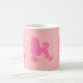 Klassische Pink Poodle Tasse (Mittel)