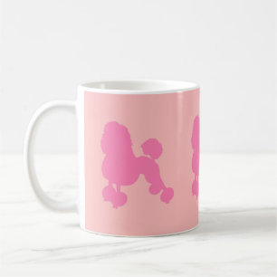 Klassische Pink Poodle Tasse