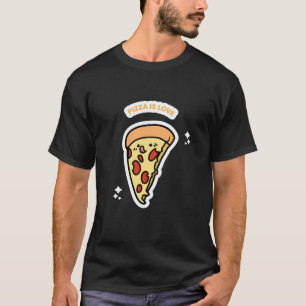 Klassische Pizza ist Liebe T-Shirt