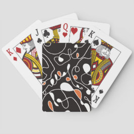 Klassische Playing Cards mit einer Linie Spielkarten