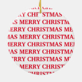 KLASSISCHE POINSETTIA Verzierung Keramik Ornament (Hinten)