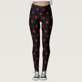 Klassische Polka-Punkt-Leggings - Leggings (Vorderseite)