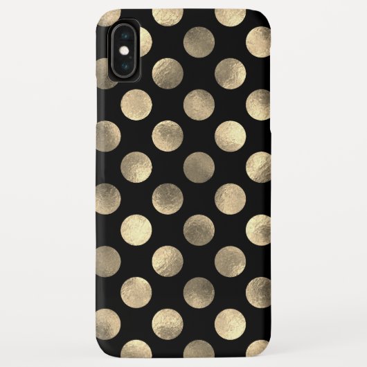 Klassische Polka-Punktmuster Case-Mate iPhone Hülle (Rückseite)