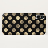 Klassische Polka-Punktmuster Case-Mate iPhone Hülle (Rückseite (Horizontal))