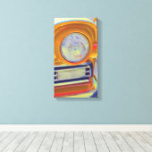 Klassische Pop-Kunst Leinwanddruck (Insitu (Holzboden))