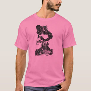 Klassische Posada Calavera-Schädelmütze T-Shirt
