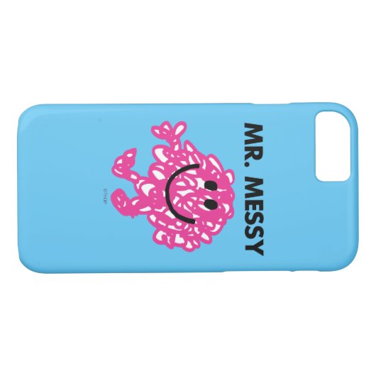 Klassische Pose Herr-Messy | Case-Mate iPhone Hülle (Rückseite (Horizontal))