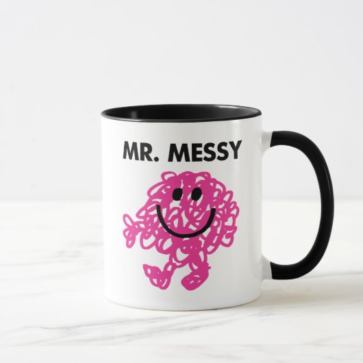 Klassische Pose Herr-Messy | Tasse (Rechts)