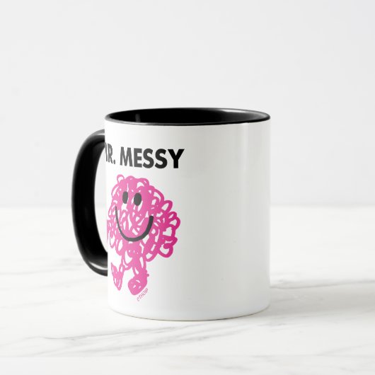 Klassische Pose Herr-Messy | Tasse (Vorderseite Links)