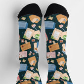 Klassische Post Socken (Oben)