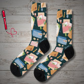 Klassische Post Socken