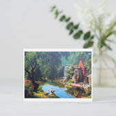 Klassische Postkarte (Stehend Vorderseite)