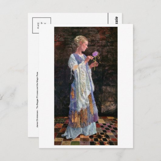 Klassische Postkarte (Vorne/Hinten)