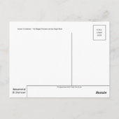 Klassische Postkarte (Rückseite)
