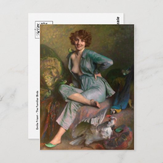 Klassische Postkarte (Vorne/Hinten)