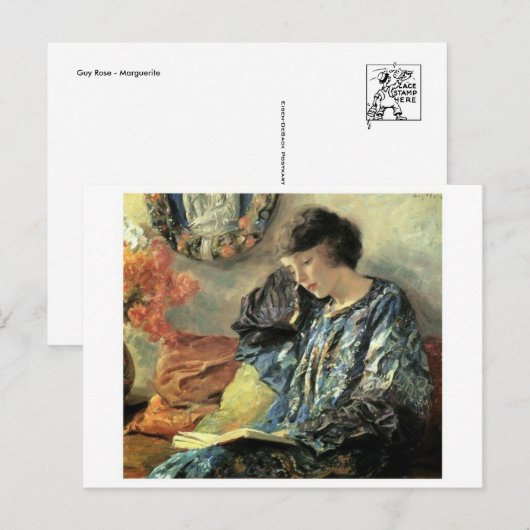 Klassische Postkarte (Vorne/Hinten)