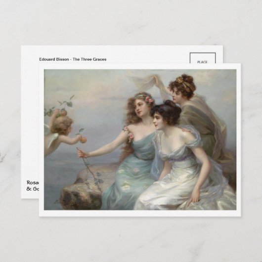 Klassische Postkarte (Vorne/Hinten)