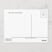 Klassische Postkarte (Rückseite)