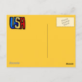 Klassische Postkarte (Rückseite)