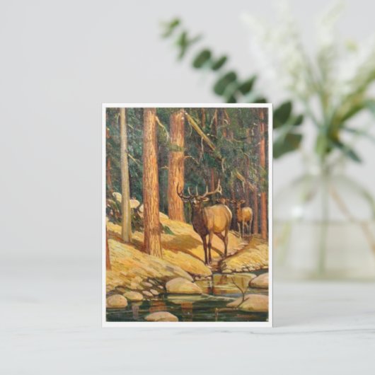 Klassische Postkarte (Stehend Vorderseite)