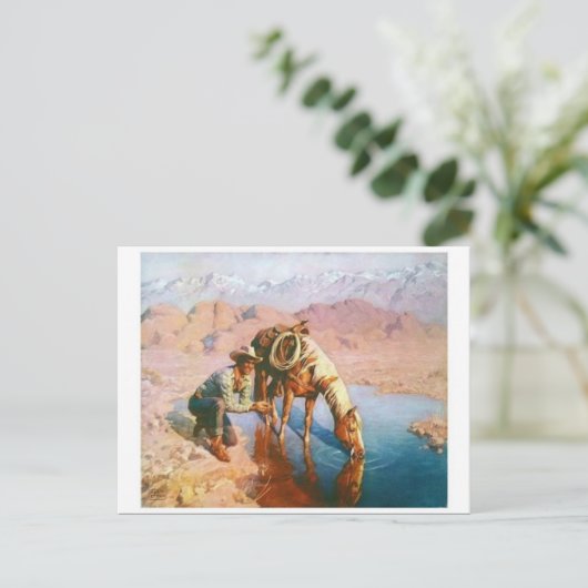 Klassische Postkarte (Stehend Vorderseite)