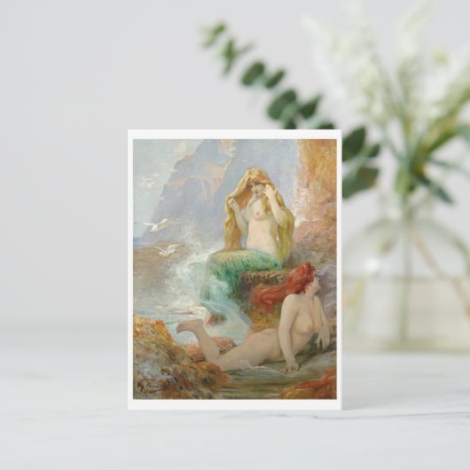 Klassische Postkarte (Stehend Vorderseite)