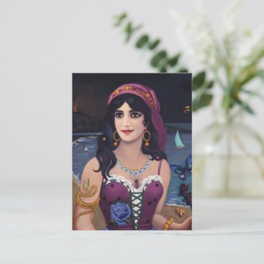 Klassische Postkarte (Stehend Vorderseite)