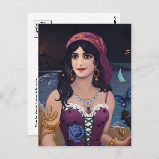 Klassische Postkarte (Vorne/Hinten)