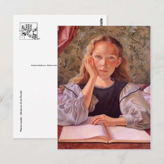 Klassische Postkarte (Vorne/Hinten)