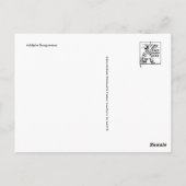 Klassische Postkarte (Rückseite)