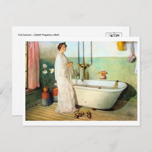 Klassische Postkarte (Vorne/Hinten)