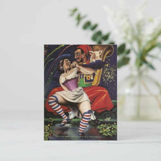 Klassische Postkarte (Stehend Vorderseite)