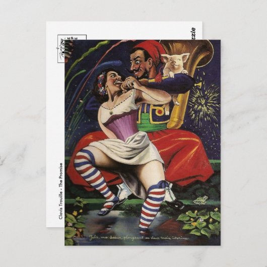 Klassische Postkarte (Vorne/Hinten)