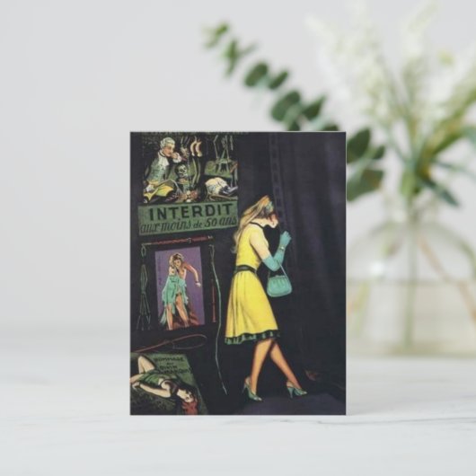 Klassische Postkarte (Stehend Vorderseite)