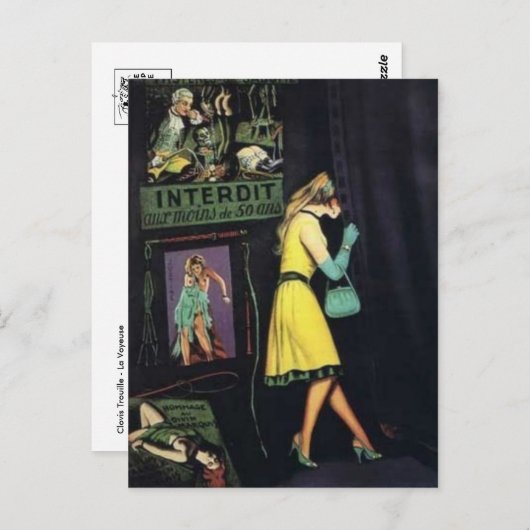 Klassische Postkarte (Vorne/Hinten)