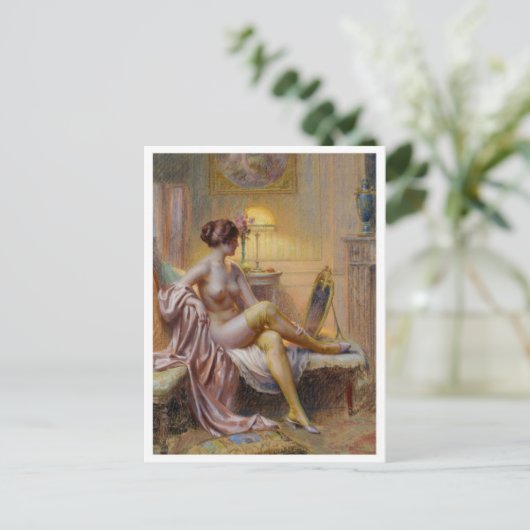 Klassische Postkarte (Stehend Vorderseite)