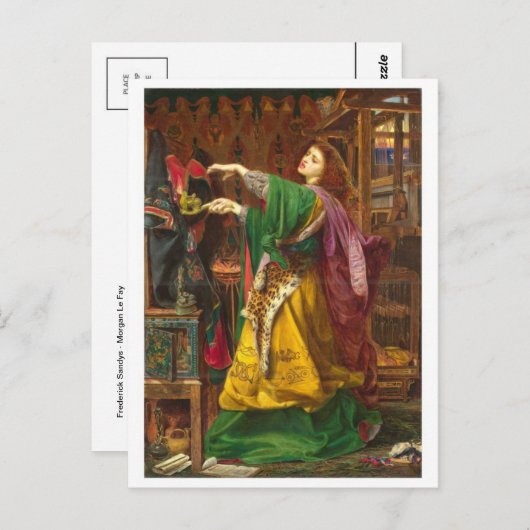 Klassische Postkarte (Vorne/Hinten)