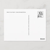 Klassische Postkarte (Rückseite)