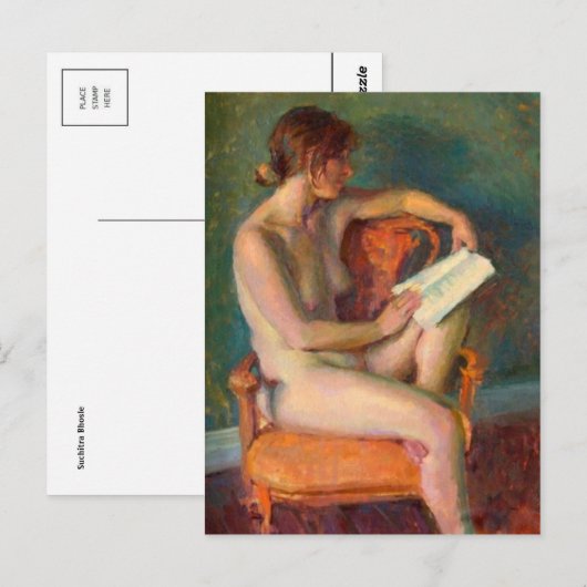 Klassische Postkarte (Vorne/Hinten)