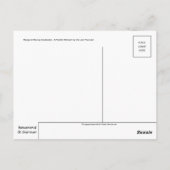 Klassische Postkarte (Rückseite)